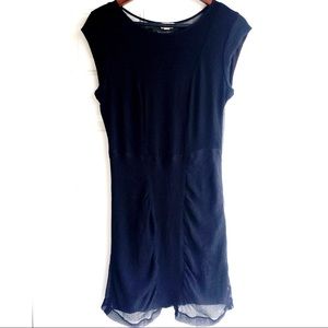 Silence & Noise BLack Dress with Embroidered Back